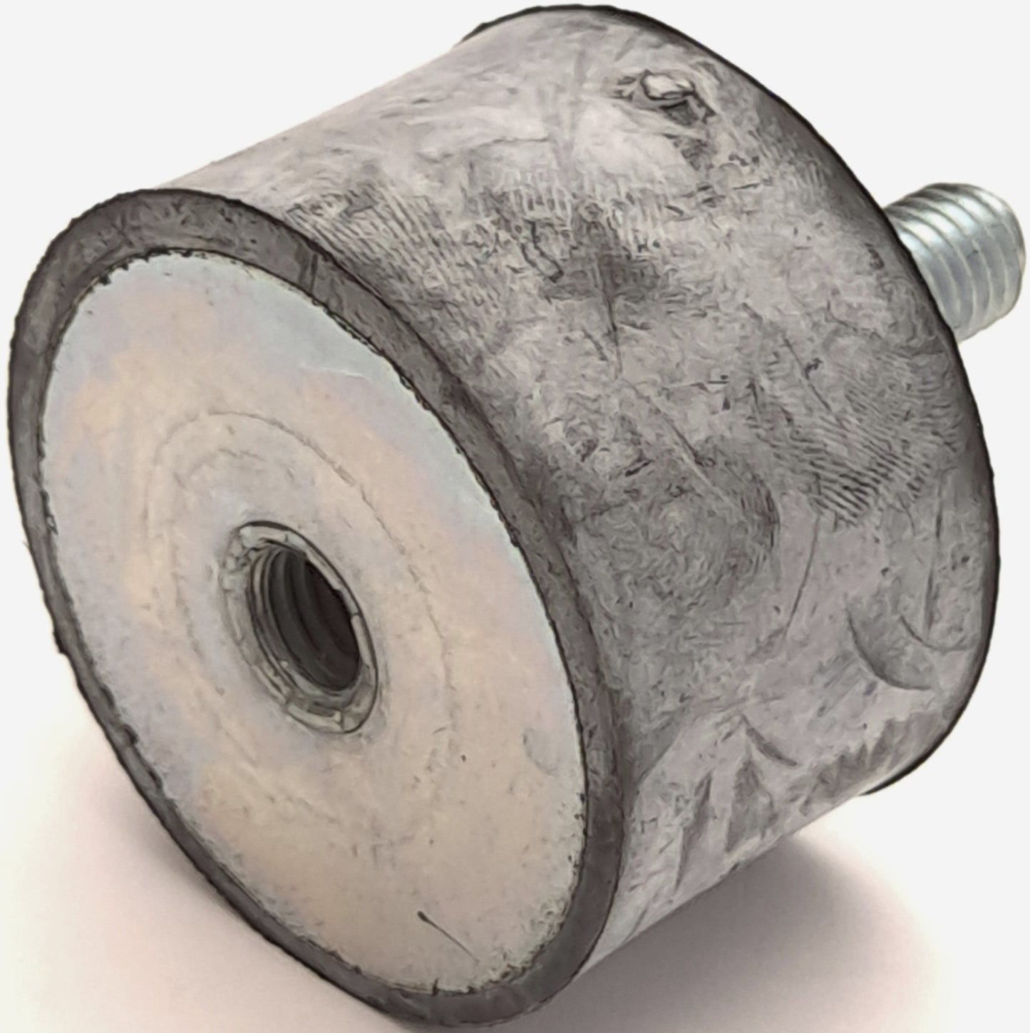 New – Open box Lot of 4 Ganter 351-50-30-M10-ES-55 Vibration Isolation Mount M10 Thread 50mm OD