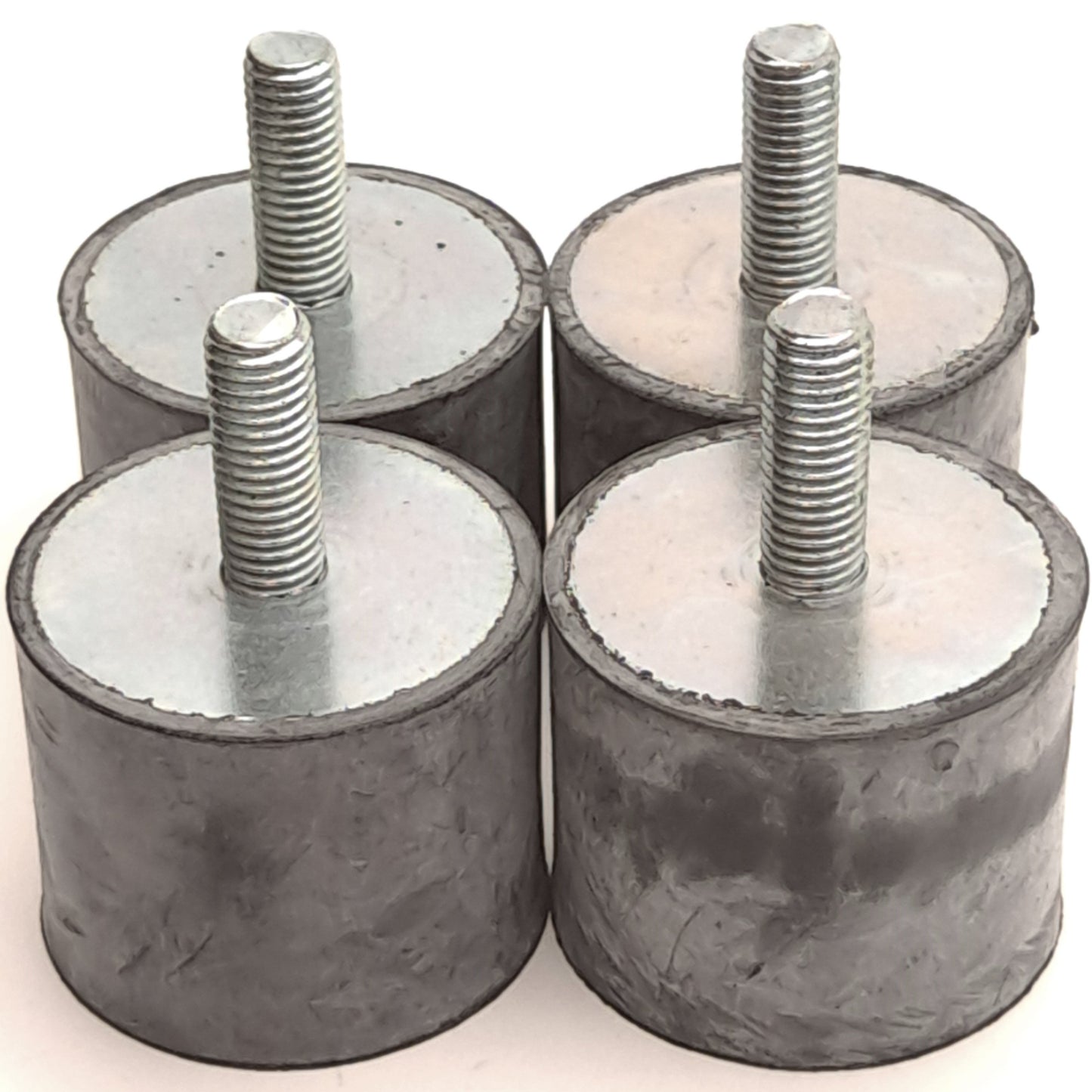 New – Open box Lot of 4 Ganter 351-50-40-M10-ES-55 Vibration Isolation Mount M10 Thread 50mm OD