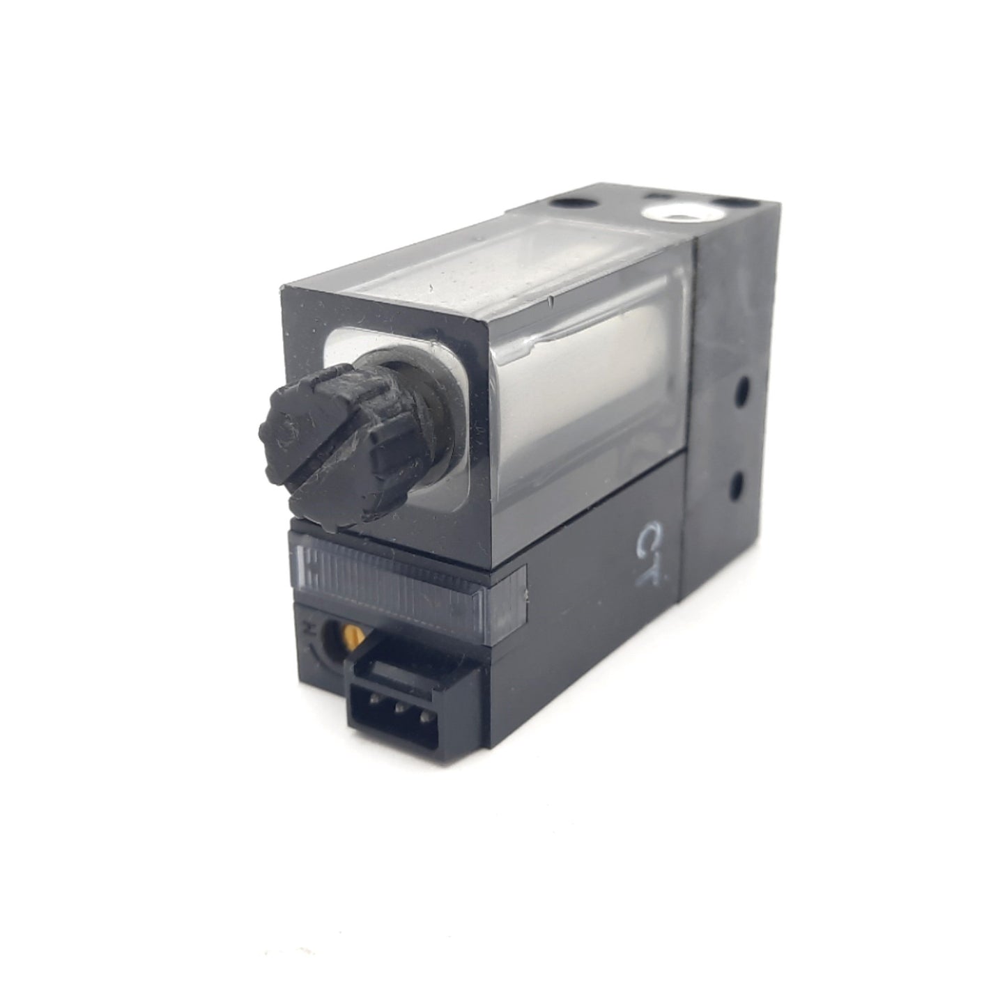 Used SMC ZSE2-0X-15 Vacuum Switch M5 x 0.8 NPN Open collector -101KPa-0KPa 12-24VDC