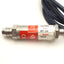 Used SPAN SPT-204 Pressure Sensor, 250PSI to 4-20mA, 1/4"NPT, 24VDC, 6ft Cable