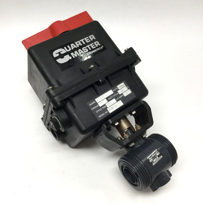 Used Asahi A94M2WJ 1/4-Turn Valve Electric Actuator 115VAC, 150 in-lbs, 2x SPDT 15A