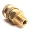 Used Lot of 2 Parker BST-2M Hydraulic Quick Connect Hose Coupling, 1/4" NPT Male