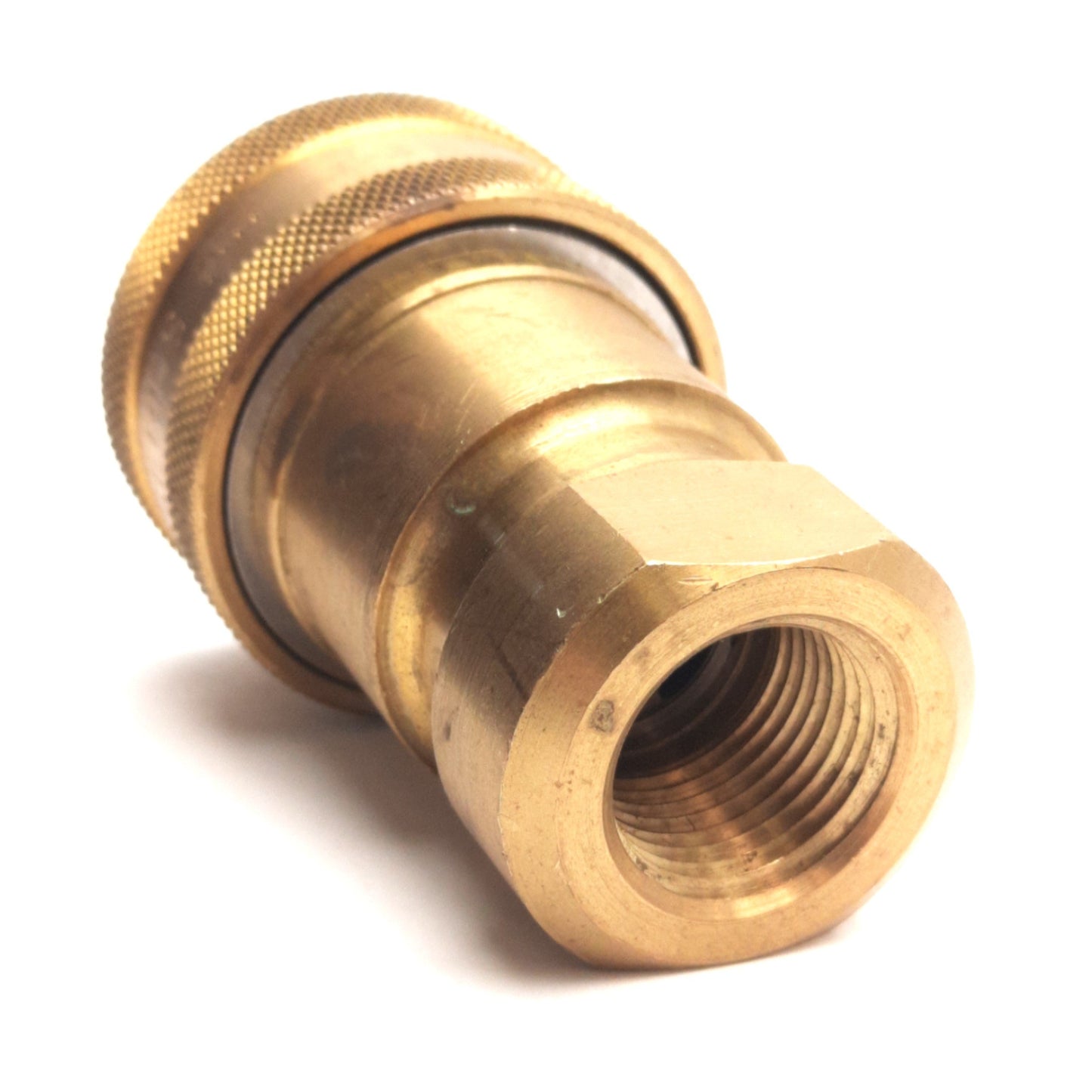 Used Parker BH4-60 Hydraulic Quick Connect Coupler, 1/2" NPT Female, 3500 Psi Max