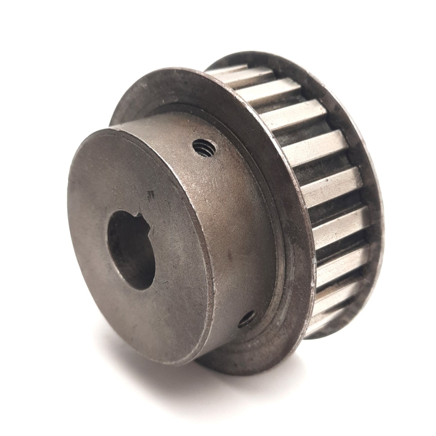 Used Martin 24075L Timing Pulley For 3/4" Belts, 24-Teeth, 3/8" Pitch, 3/4" Bore