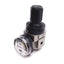 Used SMC AR10-M5H-Z Pressure Regulator, Supply: 145psi, Set: 7-100psi, M5x0.8