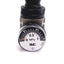 Used SMC AR10-M5H-Z Pressure Regulator, Supply: 145psi, Set: 7-100psi, M5x0.8
