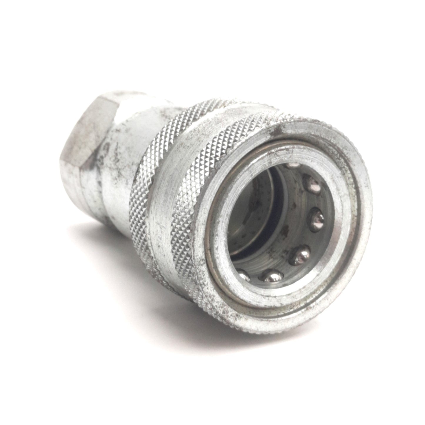 Used Parker H4-62 Hydraulic Quick Connect Coupling 1/2" FNPT, 27.4 In-Hg to 4000Psi