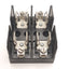 Used Lot of 3 Eaton J60060-2CR Fuse Holder, 2-Pole, Class J, 600VAC, 60A, Panel Mount