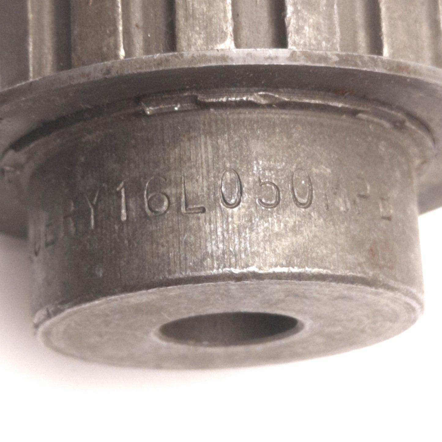 Used Mauery 16L050MPB Timing Pulley For 1/2" Belts, 16-Teeth, 1.910" Pitch Diameter