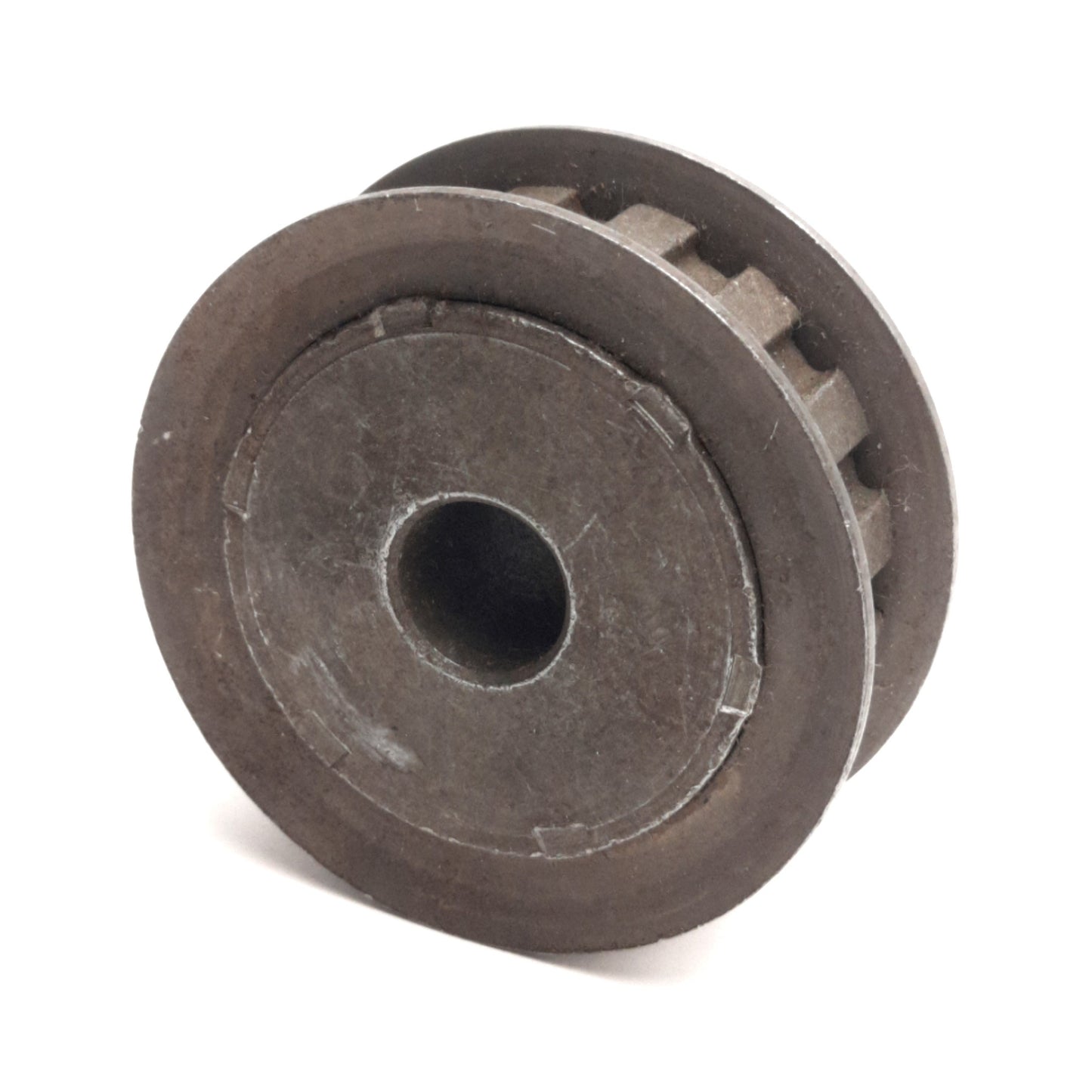 Used Mauery 16L050MPB Timing Pulley For 1/2" Belts, 16-Teeth, 1.910" Pitch Diameter