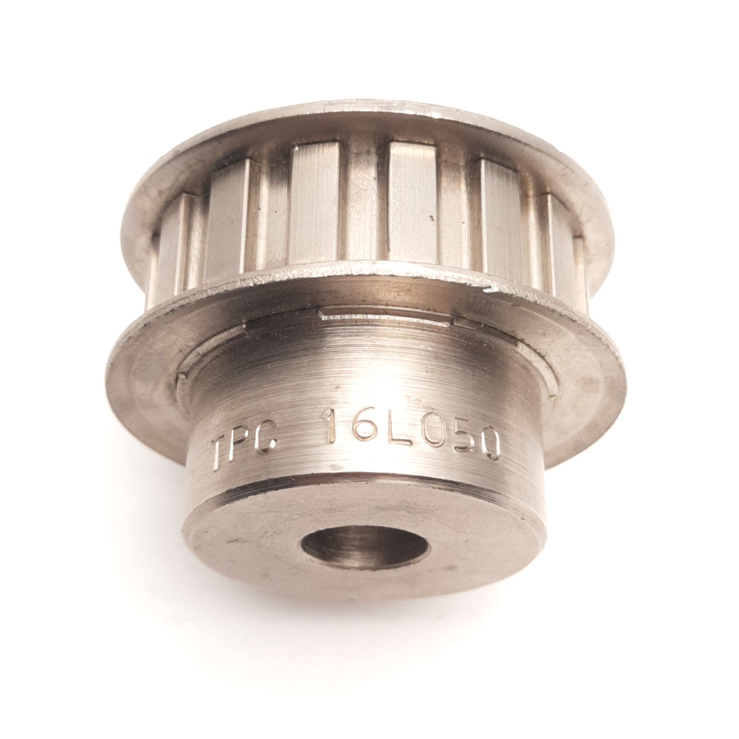 Used TPC 16L050 Timing Pulley For 1/2" Belts, 16-Teeth, 1.910" Pitch Diameter