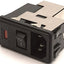 Used TE Connectivity PS0S0SS6A Power Entry Module, 6A 120~250VAC, 3-Position, Snap-In