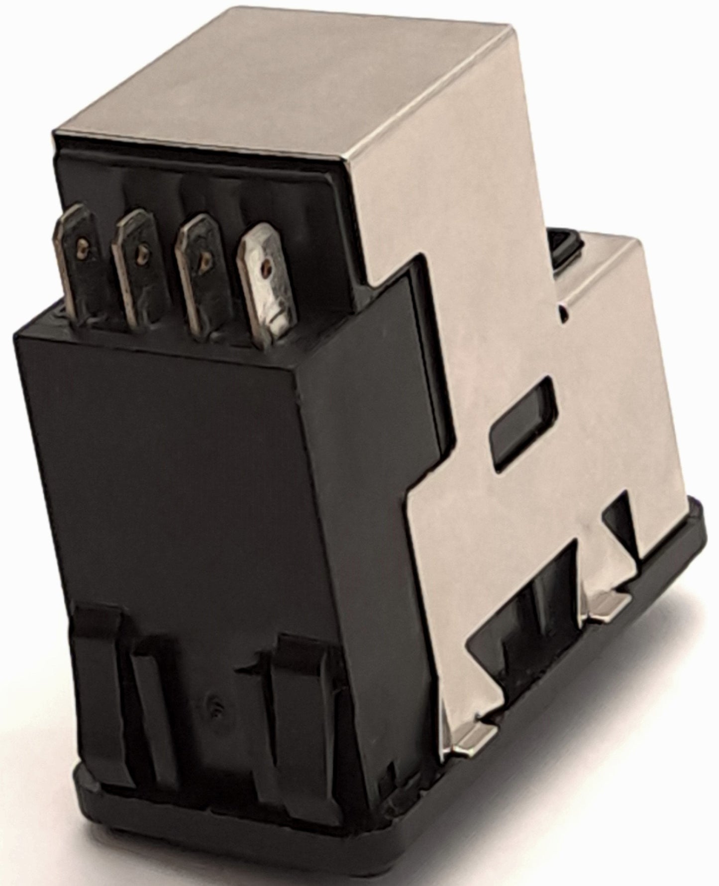 Used TE Connectivity PS0S0SS6A Power Entry Module, 6A 120~250VAC, 3-Position, Snap-In