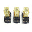 Used Lot of 3 IDEC RY4S-UAC120V Power Relay 14-Pin 4PDT 240VAC/30VDC 5A 120VAC Coil