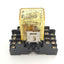 Used Lot of 3 IDEC RY4S-UAC120V Power Relay 14-Pin 4PDT 240VAC/30VDC 5A 120VAC Coil