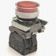 Used Schneider Electric ZBV-B4, ZBE-101 Contact Blocks w/ Red Pushbutton, 1NO Contact