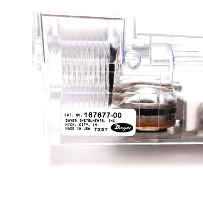Used Dwyer 167677-00 Adjustable Argon Flowmeter, 0-100 SCFH, 1/4" NPT, 100 Psi Max