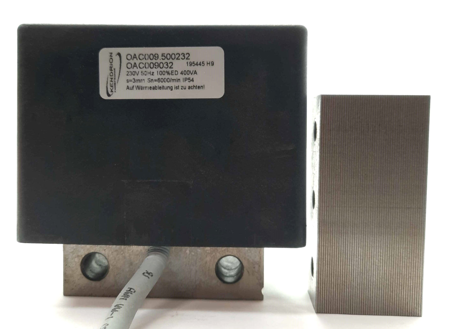 New – Open box KENDRION OAC009.500232 Vibratory Feeder Coil 3mm Gap 6000/min 230V w/UI Core