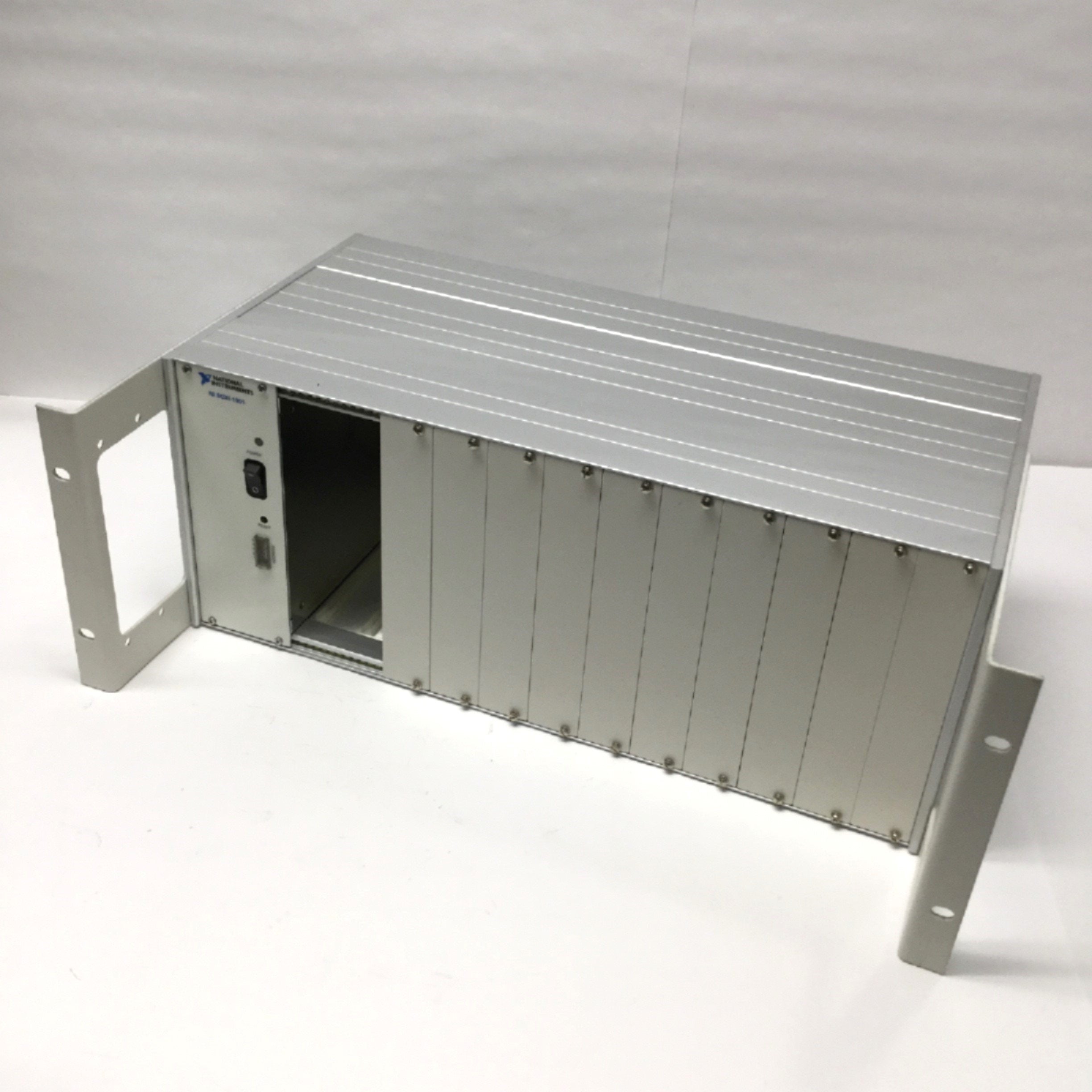 National Instruments SCXI-1001 12-Slot AC I/O Chassis 120VAC w/Rack Mo ...