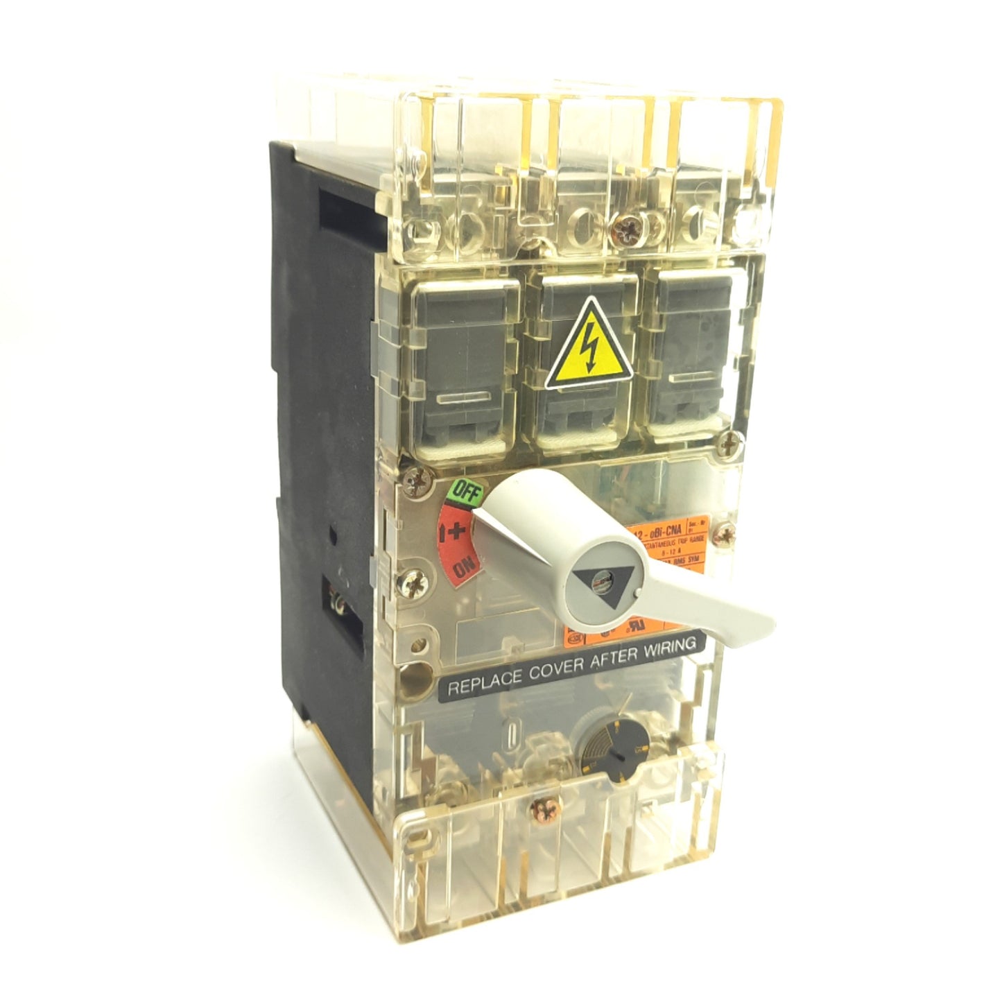 Used Klockner NZMH4-2.1-12-OBI-CNA Circuit Breaker, 2.1A 480V AC Rating, 6-12A Range