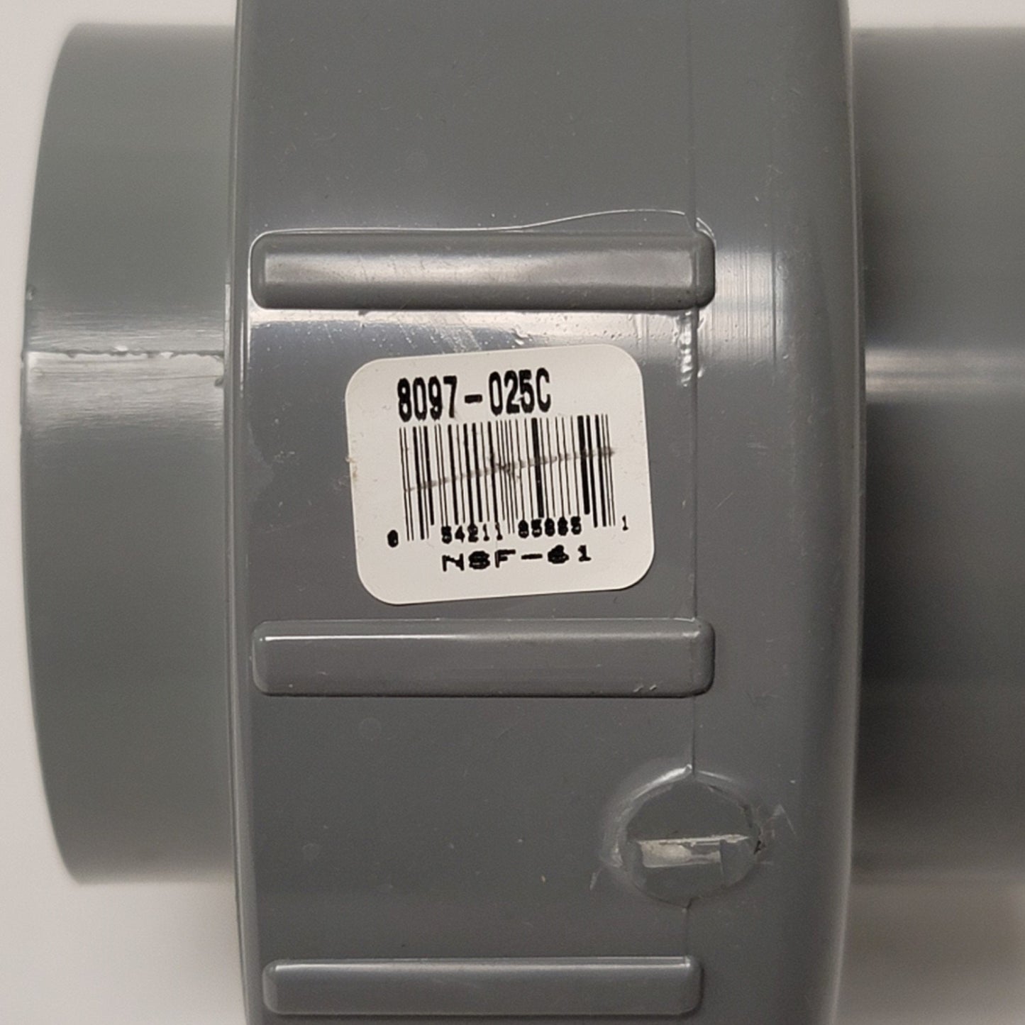 New Spears 8097-025C 2-1/2" Schedule 80 CPVC Union 2000 Socket To Socket EPDM O-Ring