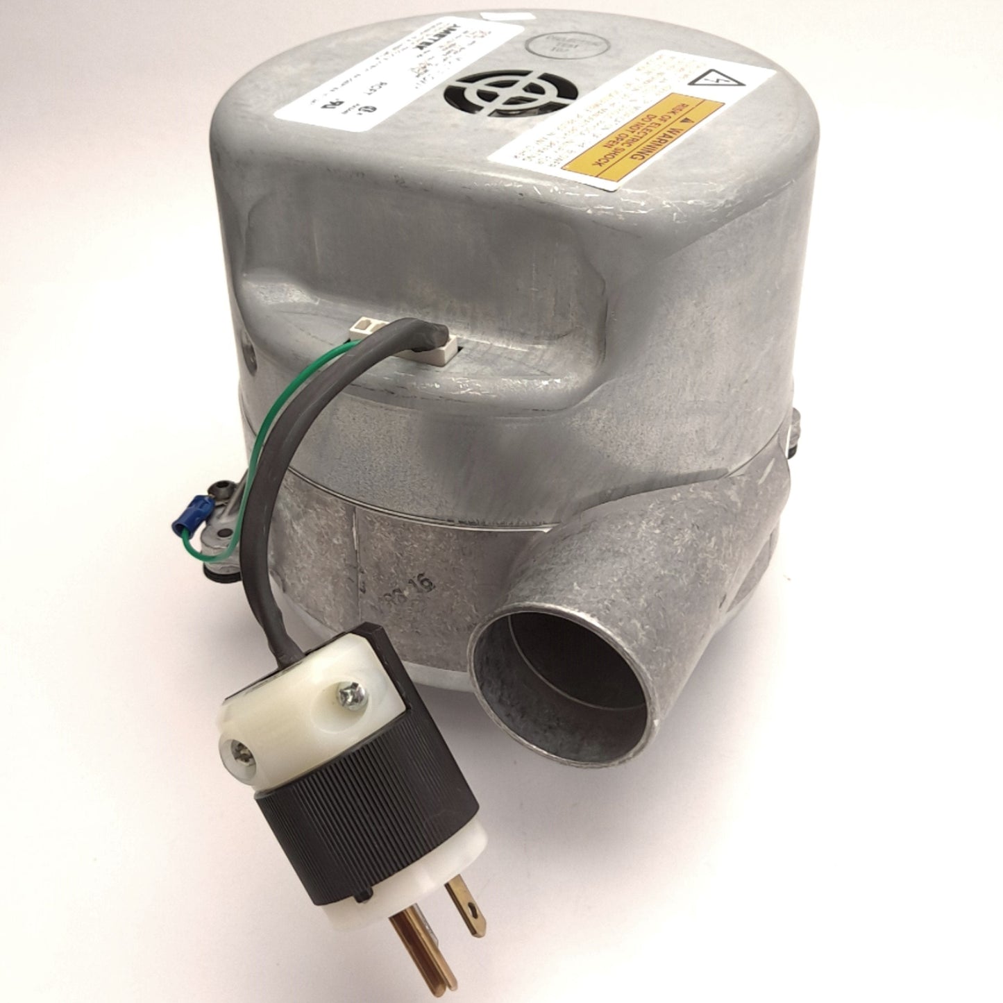 Used Ametek 080345 Type B Brushless Multiflow Blower, 120VAC, 4A, Water Sealed