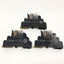 Used Lot of 3 Allen Bradley 700-HK32Z24 Relays 24VDC Coil, DPDT w/700-HN122 Sockets