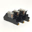 Used Lot of 3 Allen Bradley 700-HK32Z24 Relays 24VDC Coil, DPDT w/700-HN122 Sockets