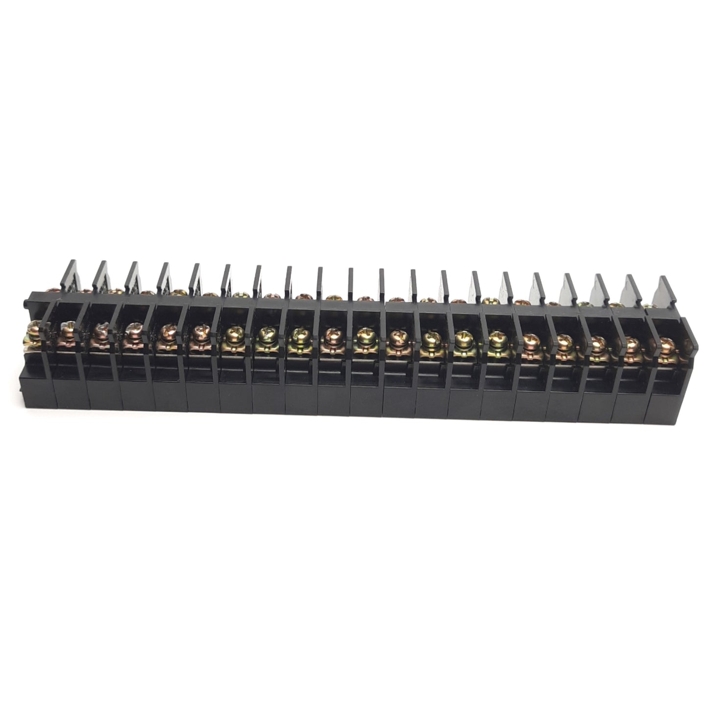 Used Lot of 20 Kasuga TX10 Terminal Blocks, 1x1 Input/Output, 20A Max, Din Rail Mount