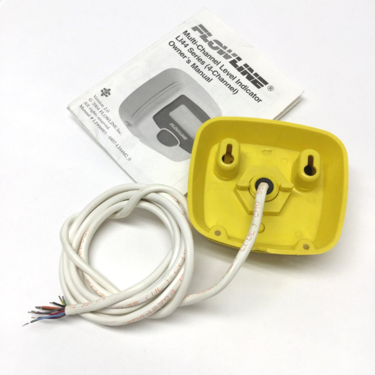 New – Open box FlowLine LI42-1001 MicroPoint 2-Channel Tank Level Indicator 5-Digit LCD 24VDC