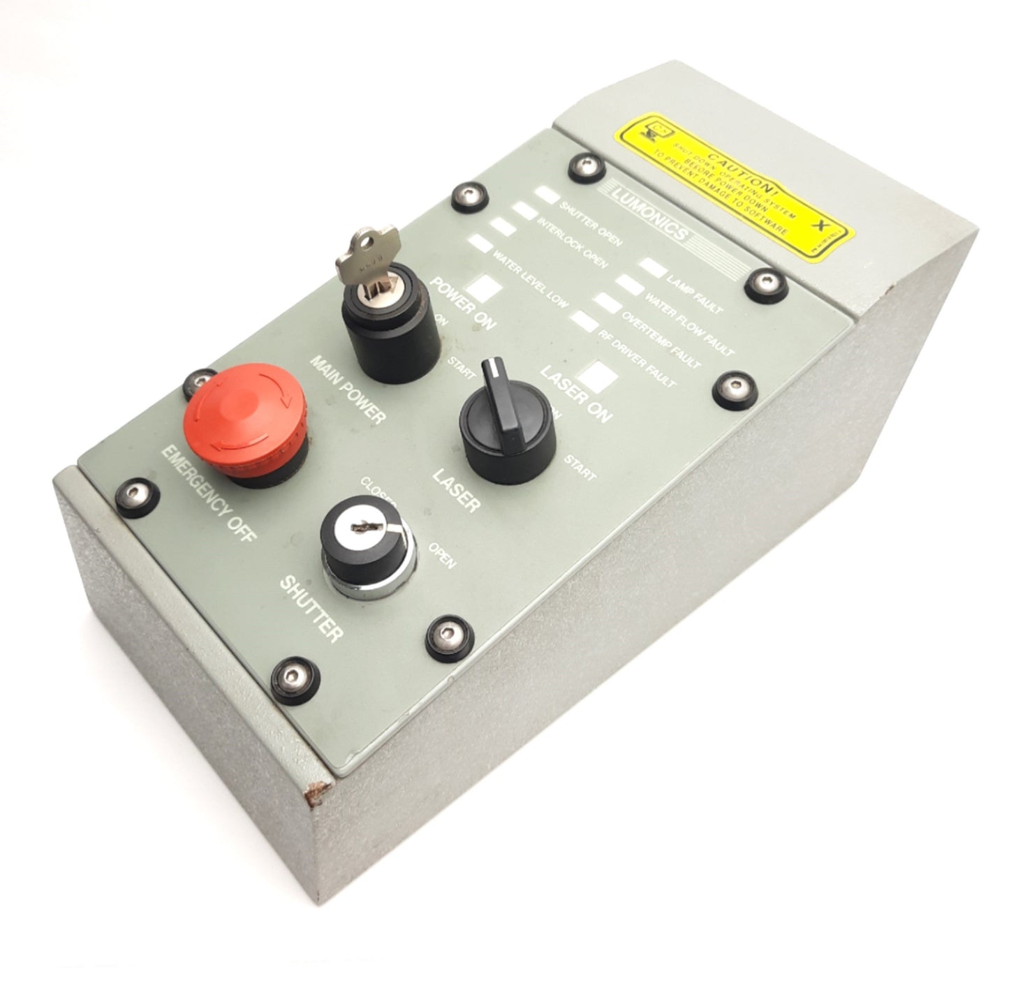 Used Lumonics Operator Panel For LWSPe LightWriter Galvo Marking Laser Engraver