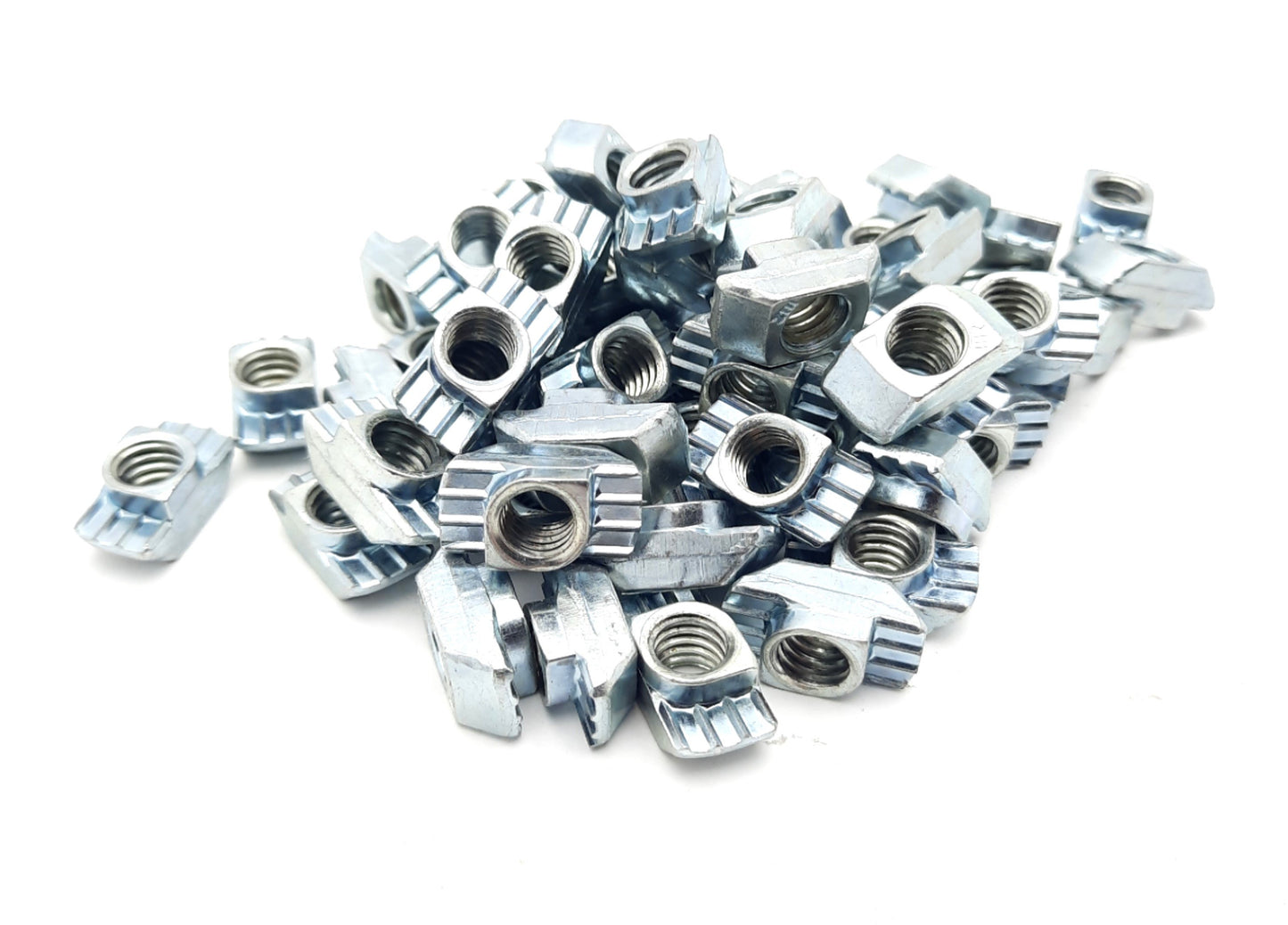 Used Lot of 50 80/20 13125 Standard Drop in T Nut Fastener 45 Series 5/16-18