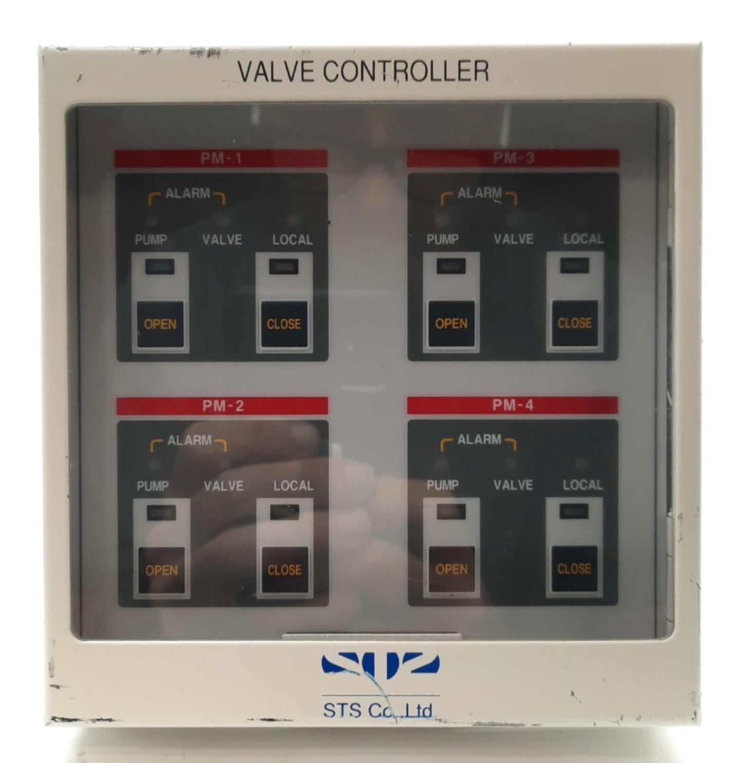 Used STS Co. Ltd Pump/Valve Remote Controller, 4-Channel, 2x DB25 Female I/O