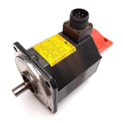 Used Fanuc A06B-0032-B075#7008 AC Servo Motor Voltage 176V, Frequency 200Hz, 2.8A 3PH
