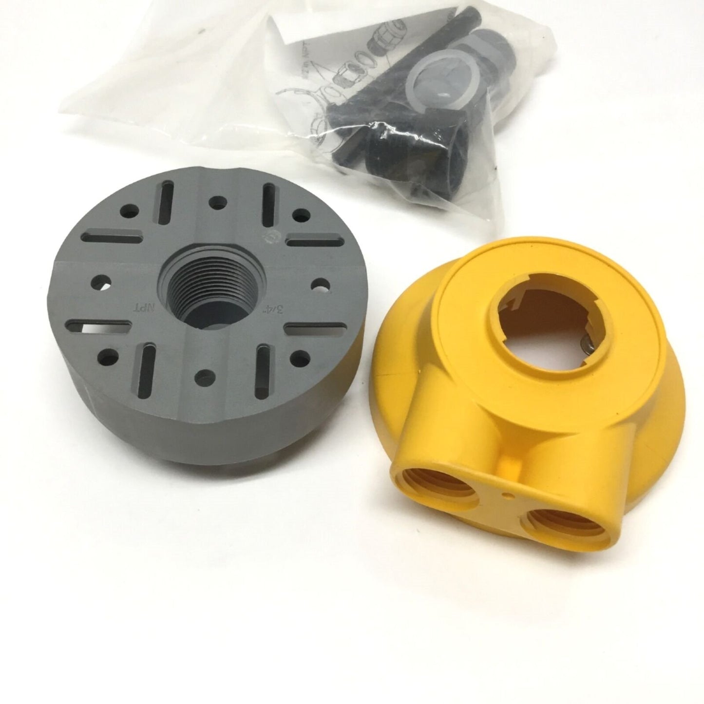 Used GF Signet 3-8050 ProcessPro Flow Transmitter Universal Field Mount Kit 3/4" NPT