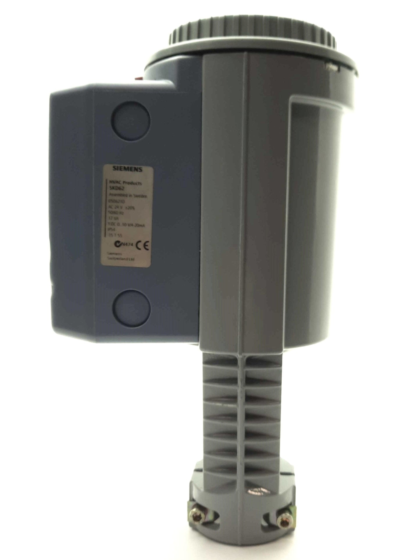 New – Open box Siemens SKD62 Valve Actuator, 20mm Stroke, 0-10VDC/4-20mA Control, 1000N, 24VAC