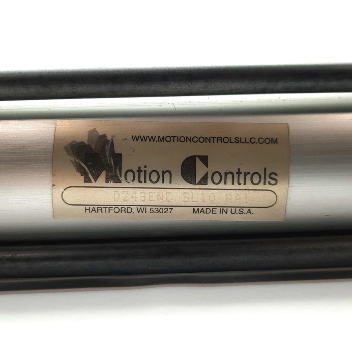 Used Motion Controls D24SENC SL10 RA1 Pneumatic Cylinder 1¾" Bore 10" Stroke 1/4"NPT