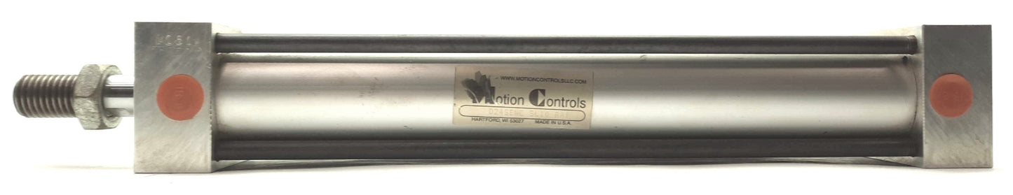 Used Motion Controls D24SENC SL10 RA1 Pneumatic Cylinder 1¾" Bore 10" Stroke 1/4"NPT
