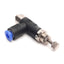 Used SMC ARJ1020F-M5-04 Mini-Regulator M5 To 3mm P2C, 0.1 to 0.7MPa Set Pressure