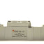 Used SMC SY5320-5DZ-01T Solenoid Valve 3-Position 5-Port 0.2-0.7MPa 1/8"NPT 2x 24VDC