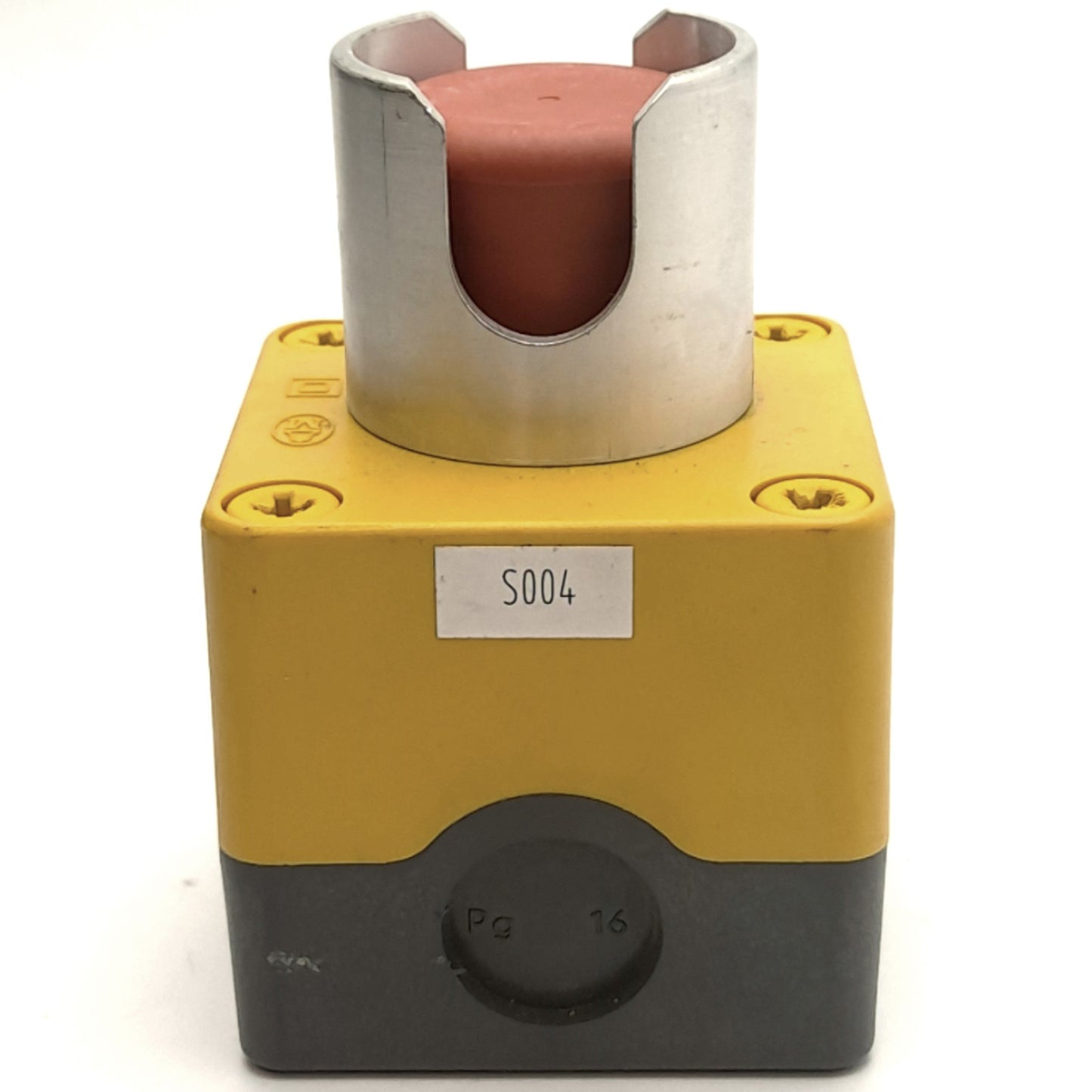 Used Moeller M22-PV KC02 IY E-Stop Pull Release Pushbutton Station, 500VAC, 2A, IP67