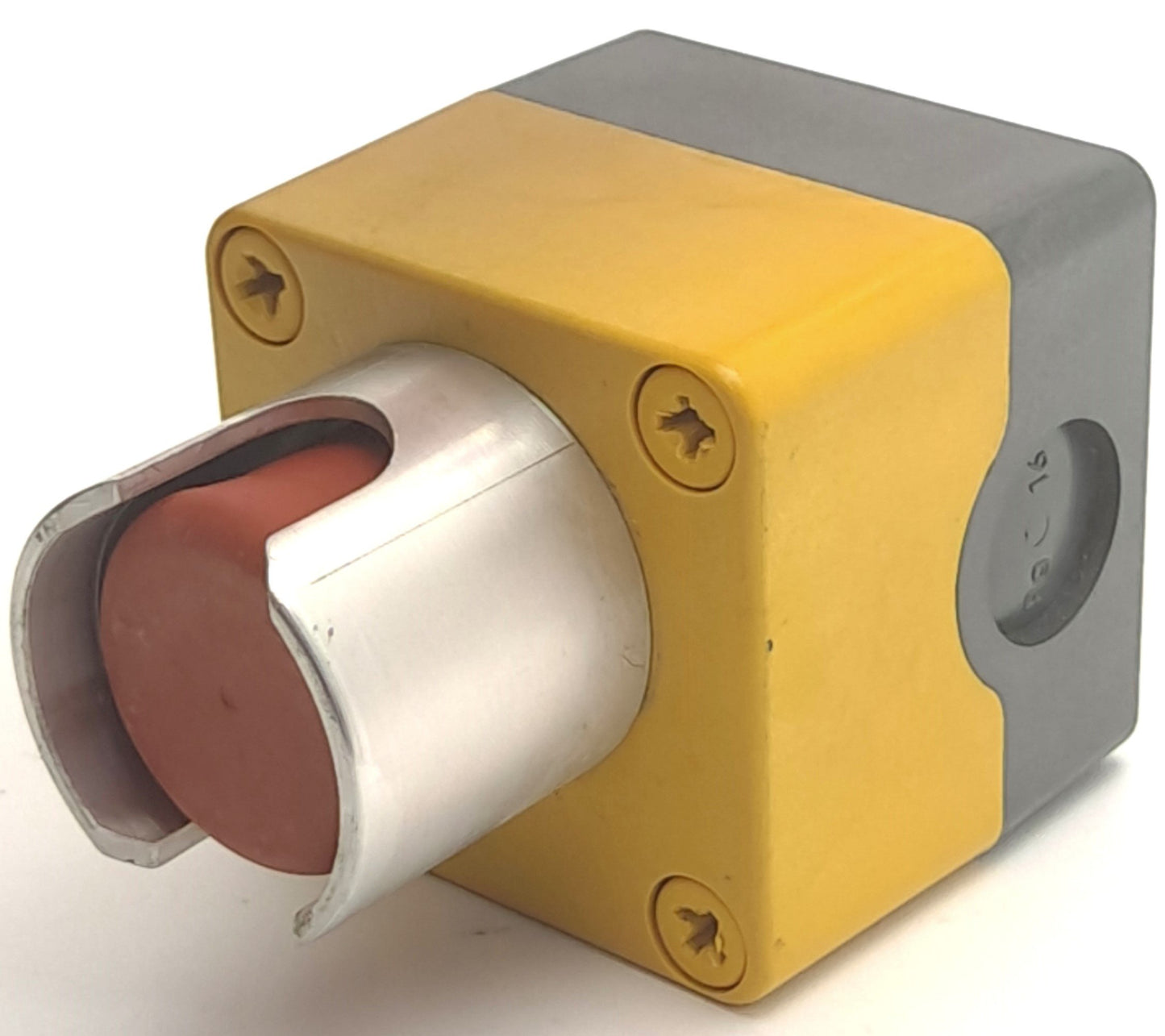 Used Moeller M22-PV KC02 IY E-Stop Pull Release Pushbutton Station, 500VAC, 2A, IP67