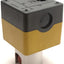 Used Moeller M22-PV KC02 IY E-Stop Pull Release Pushbutton Station, 500VAC, 2A, IP67