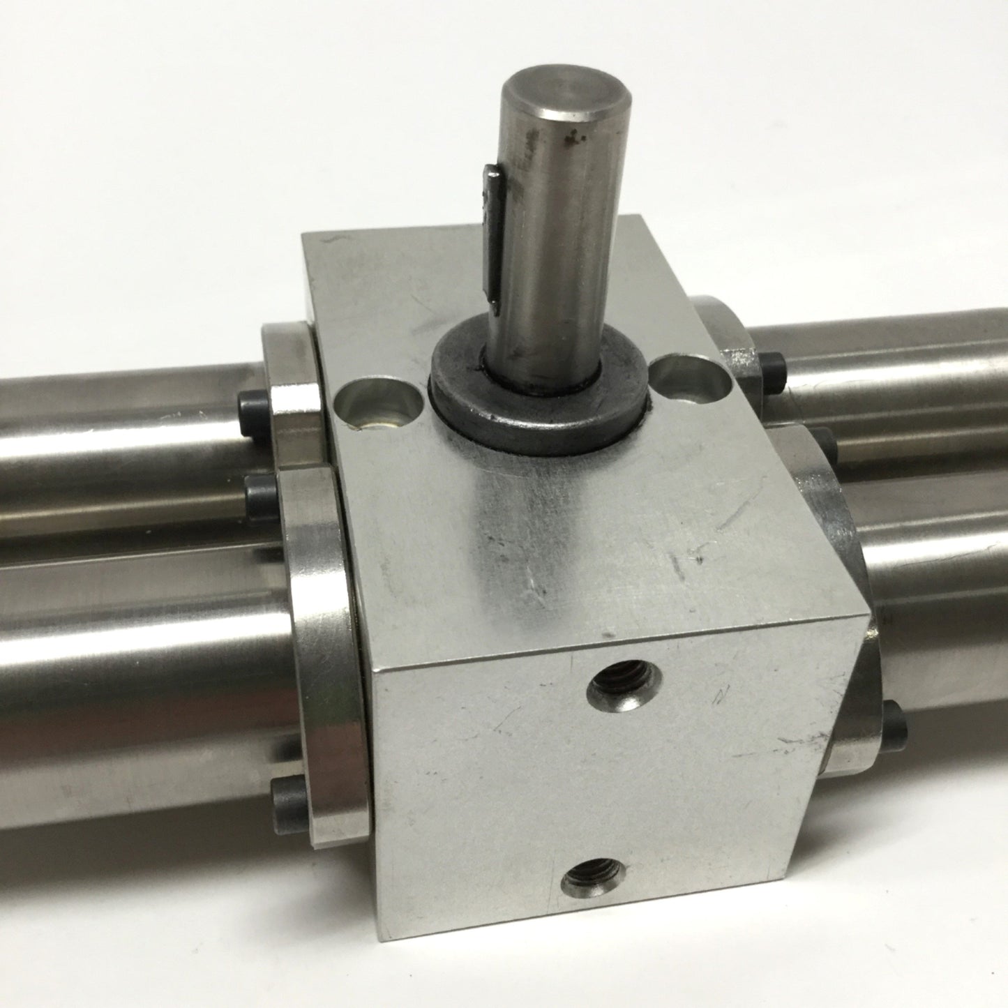 Used Bimba PT-074180 Pneu-Turn Rotary Air Actuator, 180° Rotation, Ø1-1/16" Bore