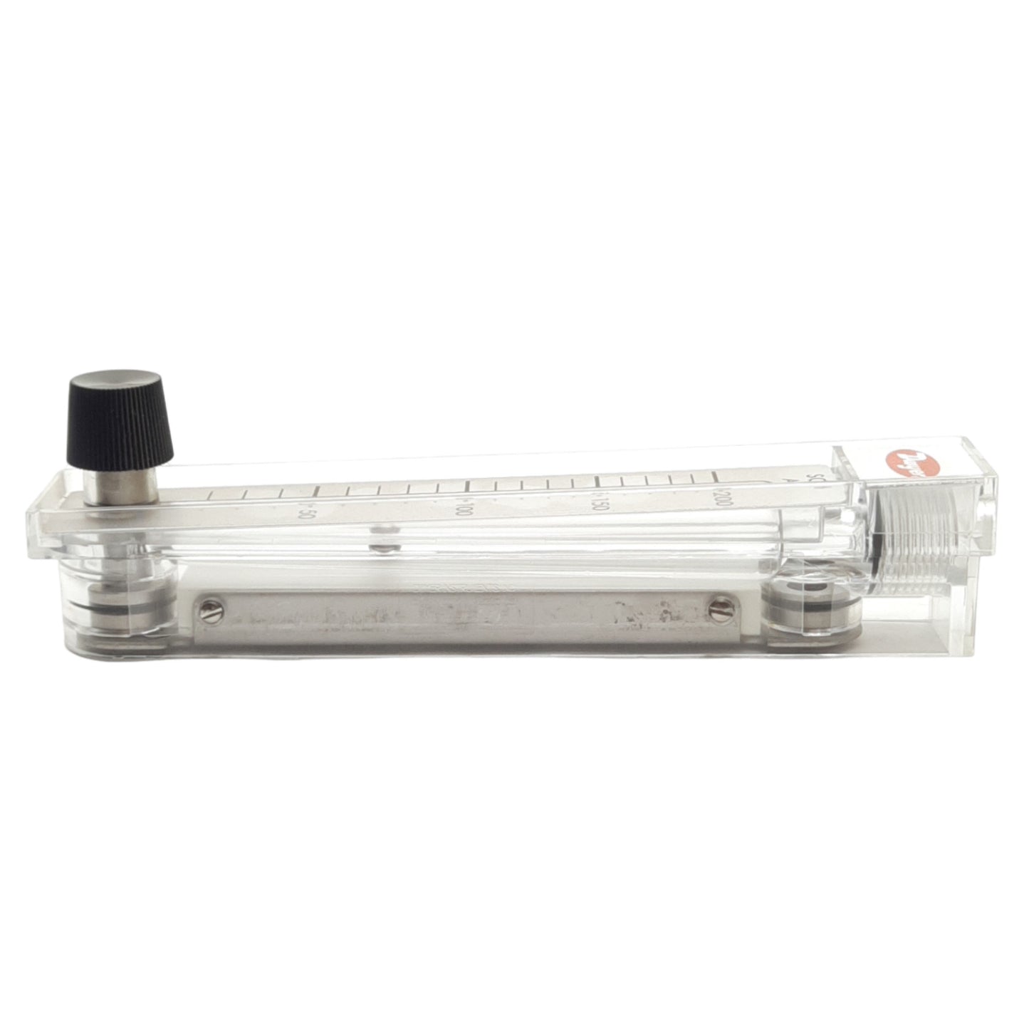 Used Dwyer RMB-54-SSV Rate Master Air Flow Meter 5", 20-200SCFH, SS Valve, 1/4" NPT