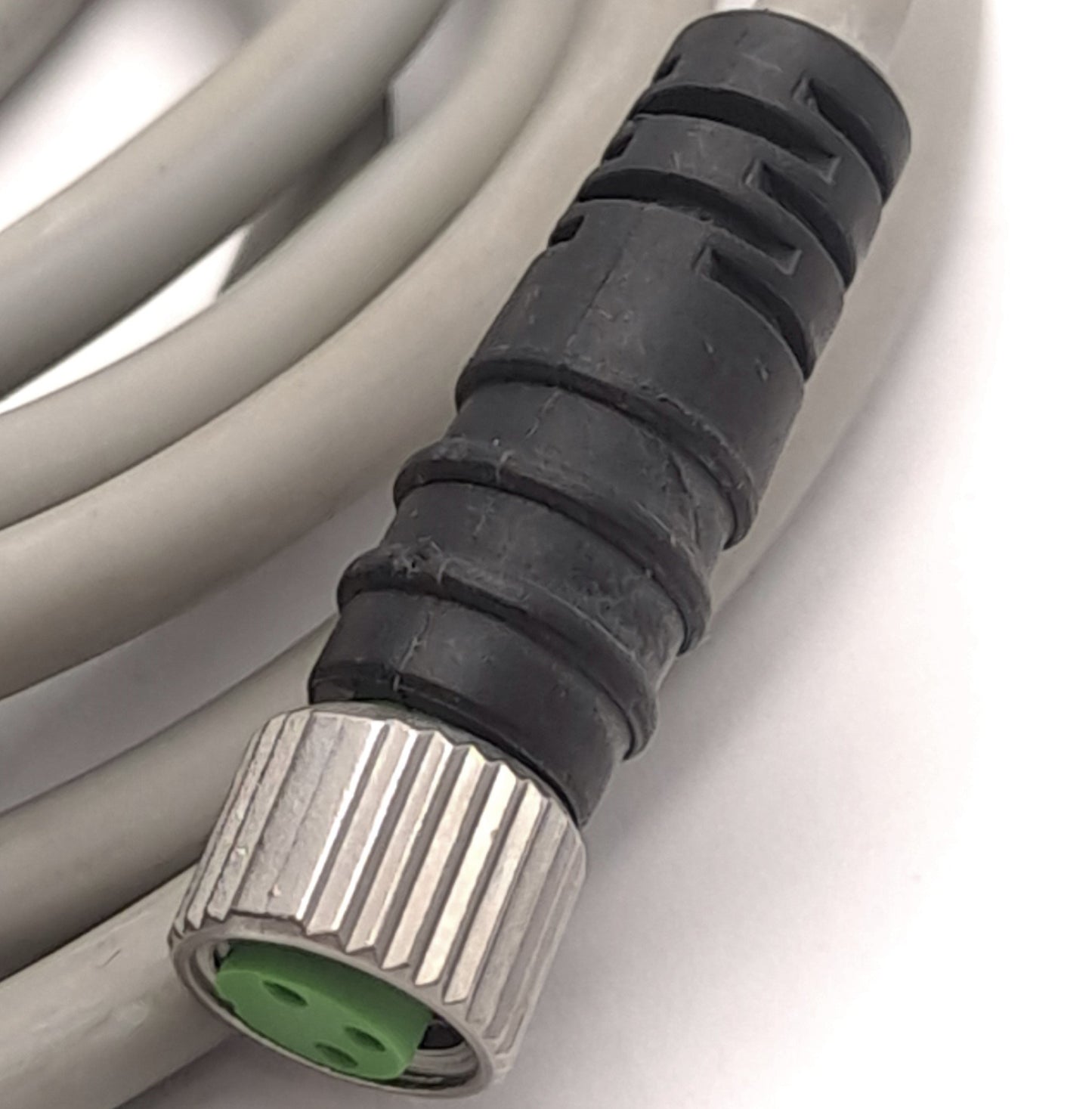 Used Lot of 2 Murrelektronik 7000-08041-2101000 Circular DIN Connector Cable, 3-Pole
