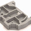 Used Lot of 25 Wago 249-116 Terminal End Block Screwless Stop, 6mm x 45mm x 28.2mm