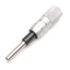 Used Mitutoyo 150-801 Micrometer Head, Round Contact, 25mm Range, 0.01mm Resolution