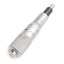 Used Mitutoyo 150-801 Micrometer Head, Round Contact, 25mm Range, 0.01mm Resolution