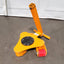Used Heavy Duty 3-Ton 3-Wheel Rotating Machine Moving Rigging Truck Dolly 6000lbs Cap